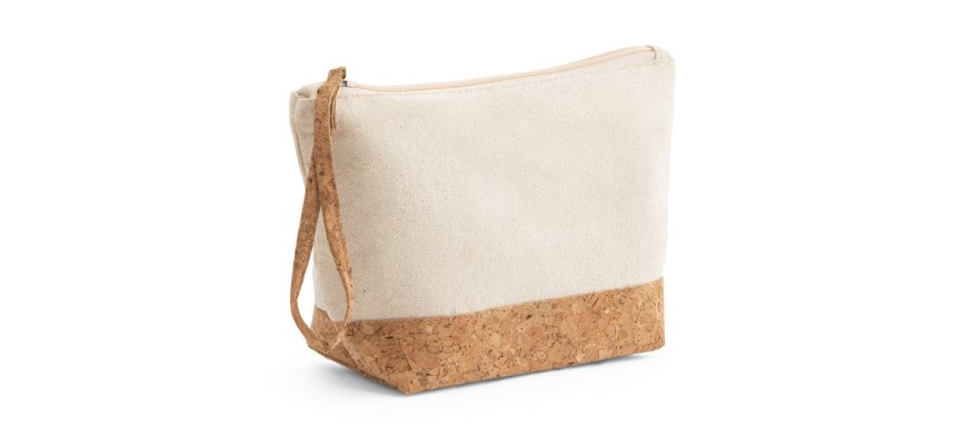 Neceser de Algodón y Corcho: El Regalo Promocional que Fusiona Estilo y Sostenibilidad