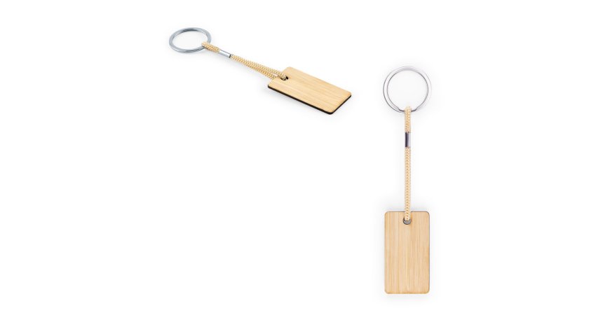 Llaveros de Bambú: Elegancia Natural para tu Branding Corporativo