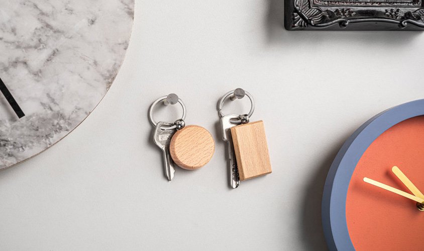 Llaveros de Madera de Haya: El Detalle Natural que Refuerza tu Marca